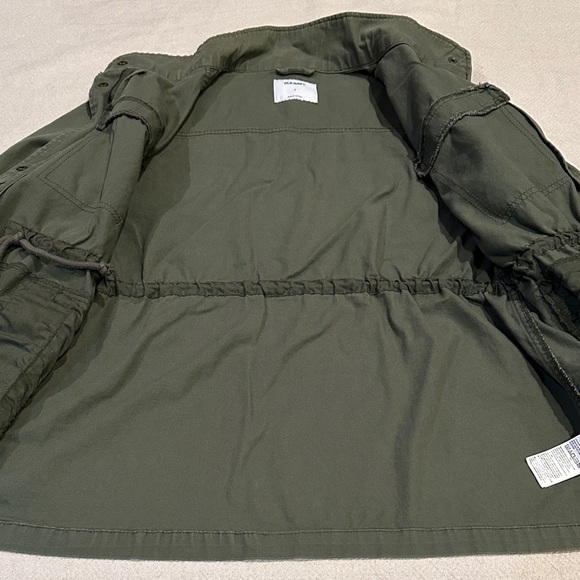 Old Navy Dark Green Utility Jacket S - Picture 5 of 11